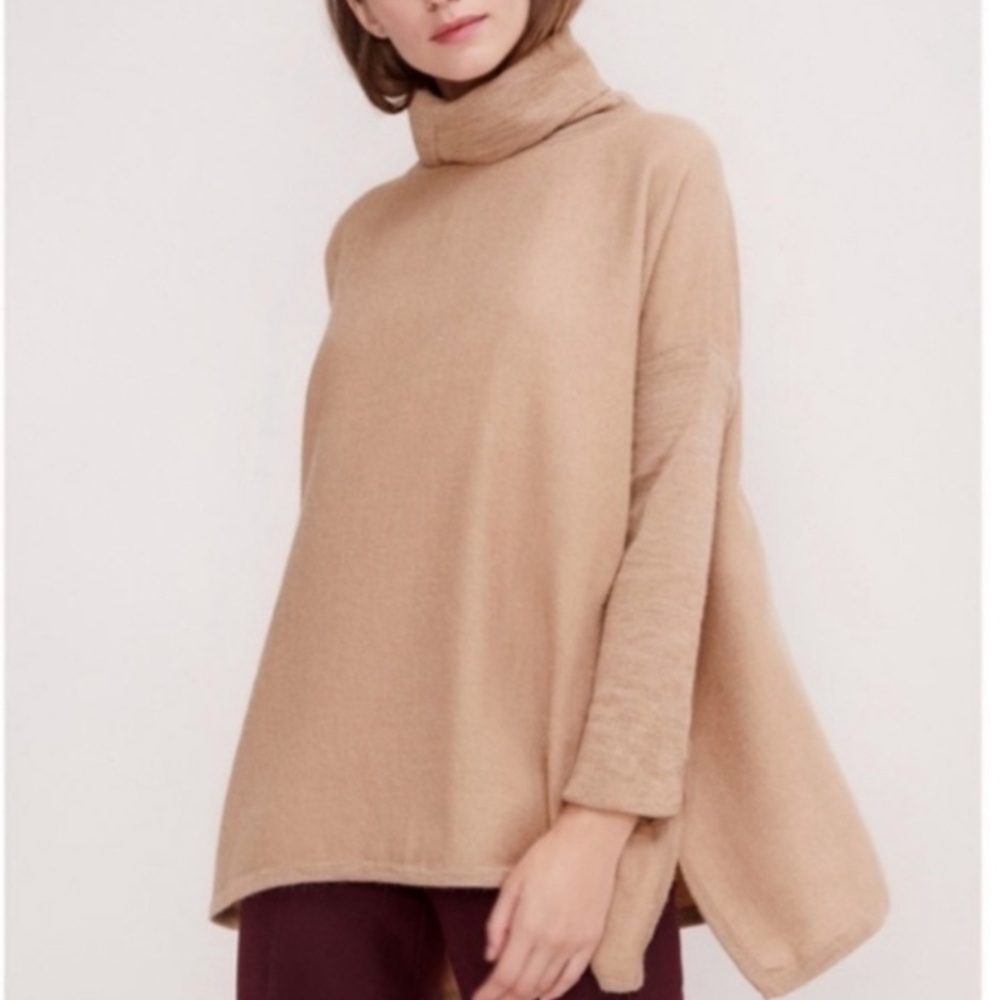 Cuyana Camel Cowl Neck Sweater - Picture 11 of 11